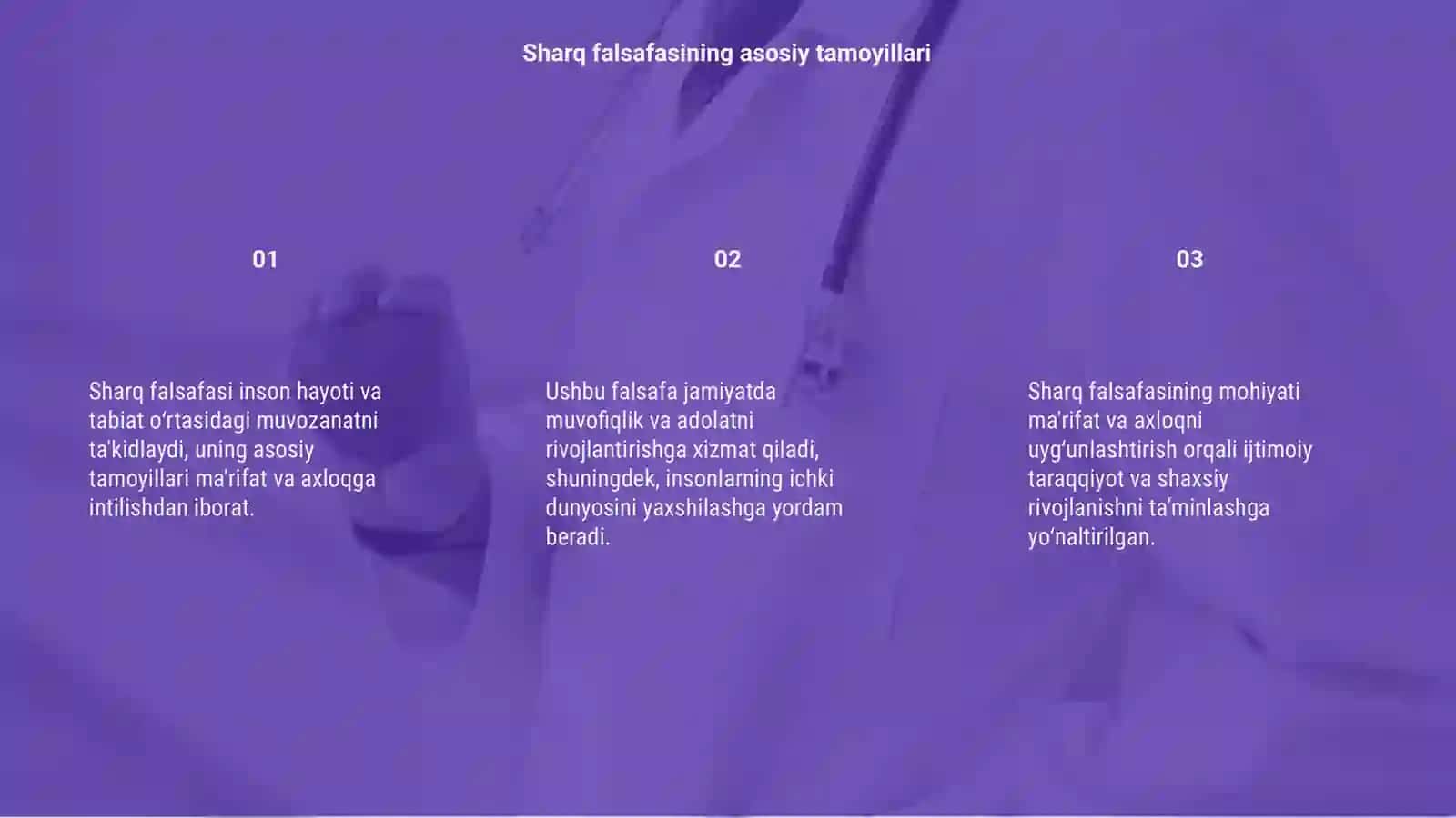 Sharq falsafasining mohiyati va ijtimoiy taraqqiyotdagi roli 3