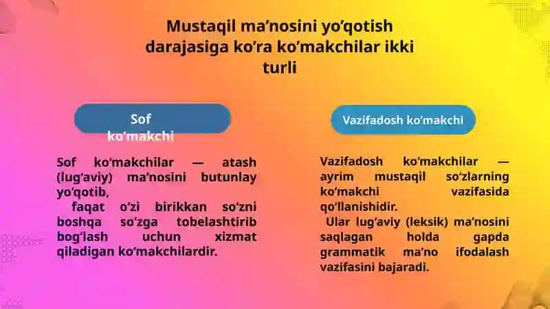 Ko’makchilar 3