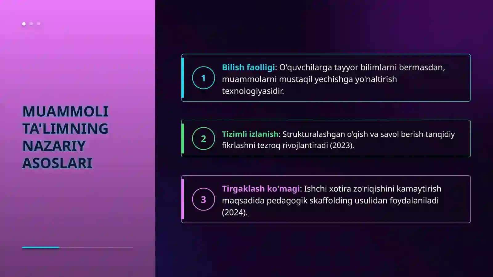 Boshlang'ich  ta'lim o'quvchilari uchun muammoli vaziyatlar, tadqiqot savollari Gipoteza haqida topshiriqlar 3