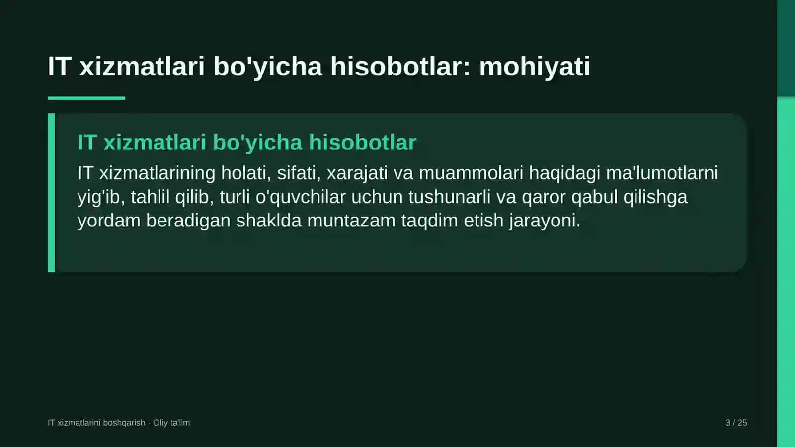 Botanika Bog'lari IT Xizmatlari Hisobotlari 3