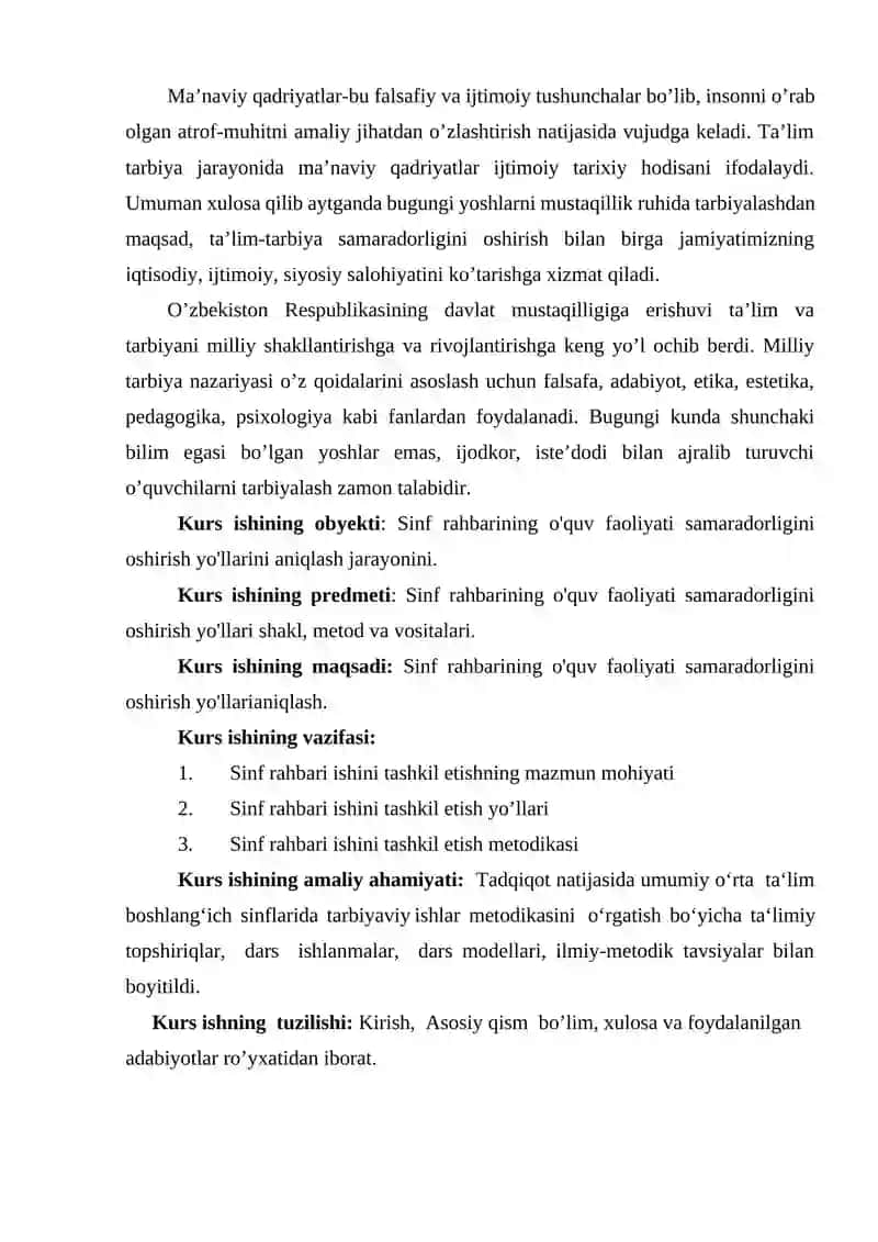 Sinf Rahbarining O'quv Faoliyati Samaradorligini Oshirish Yo'llari 3