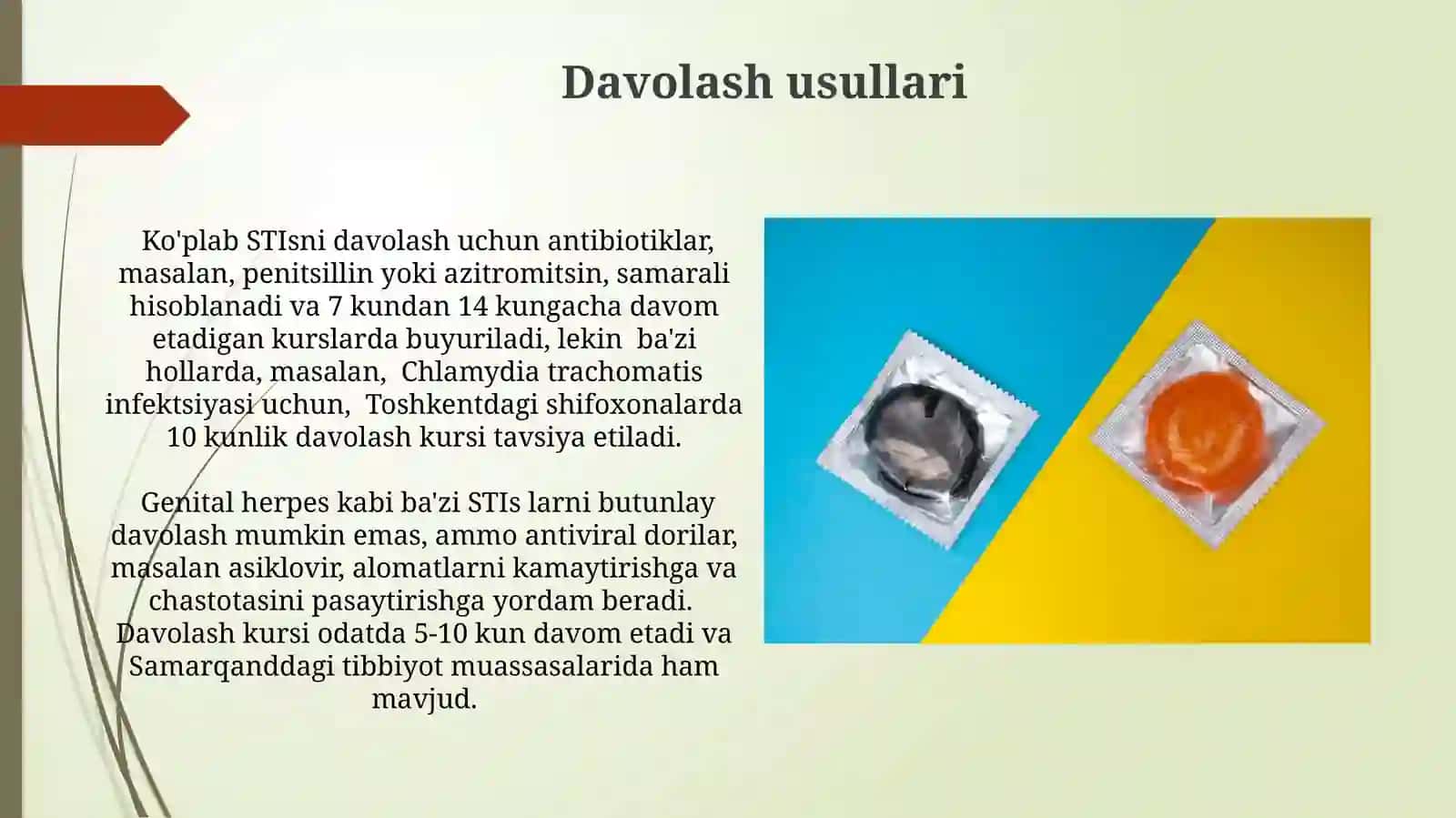 Jinsiy a'zolar orqali yuqadigan kasalliklar 3