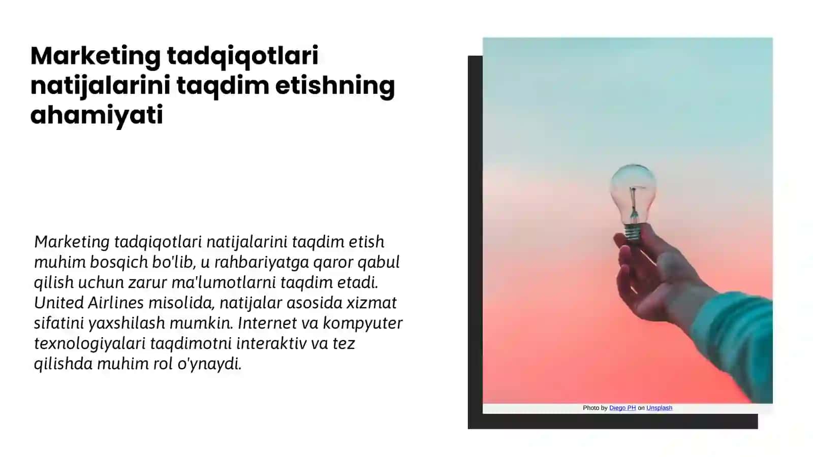 Marketing tadqiqotlarining natijalari 3