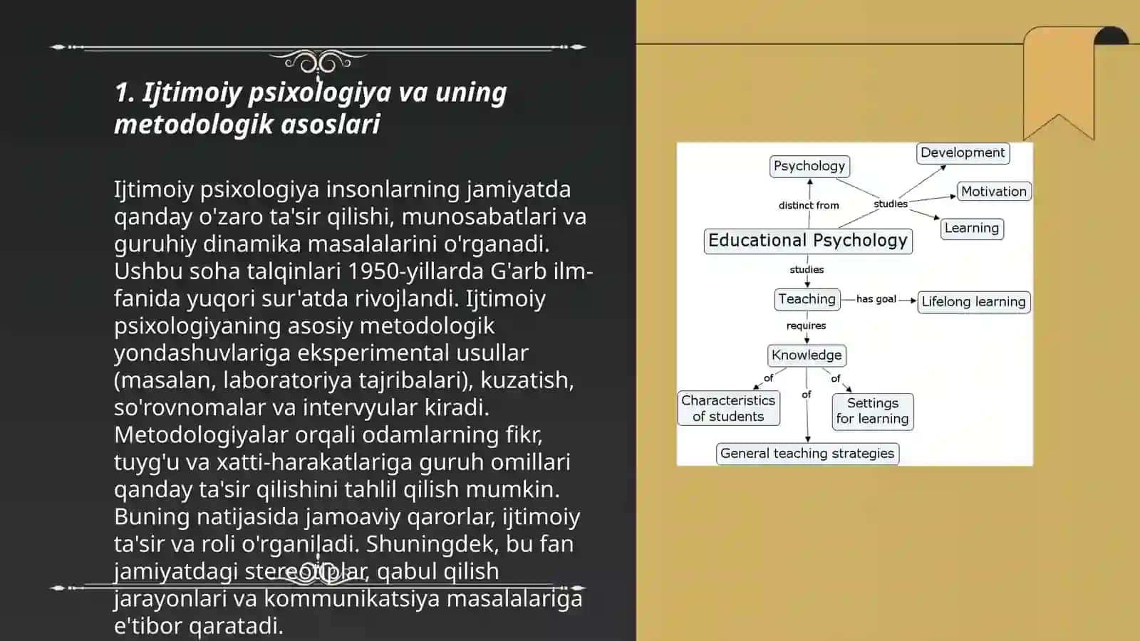 Ijtimoiy psixologiya metodologiyasi 3