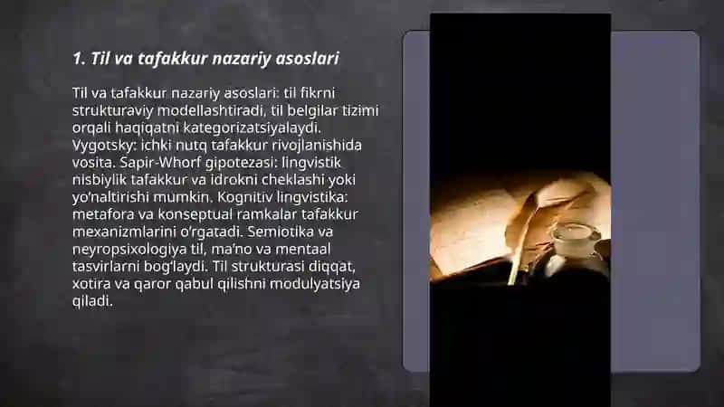 Til va tafakkur 3