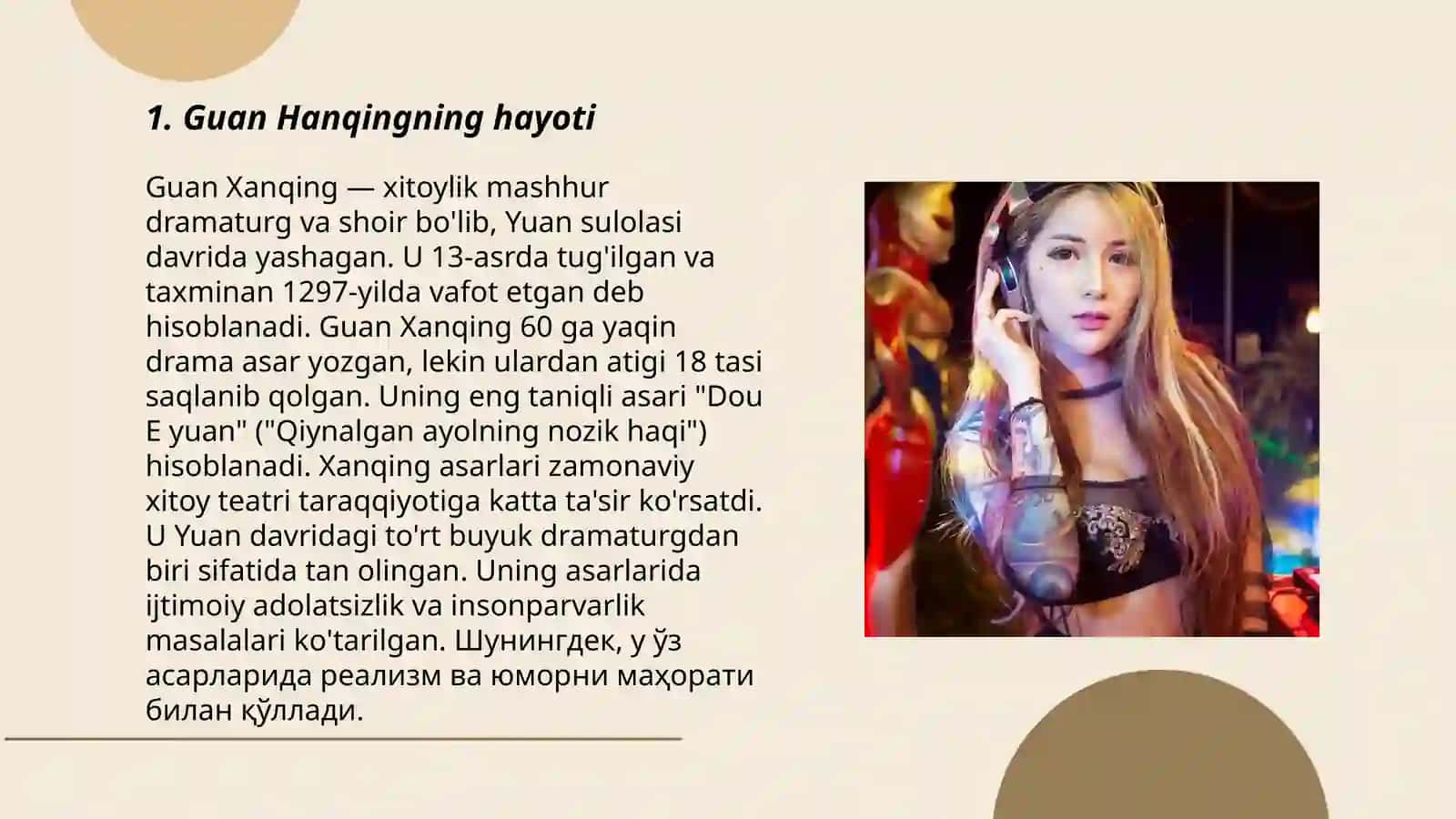 Guan Hanqingning asarlari 3