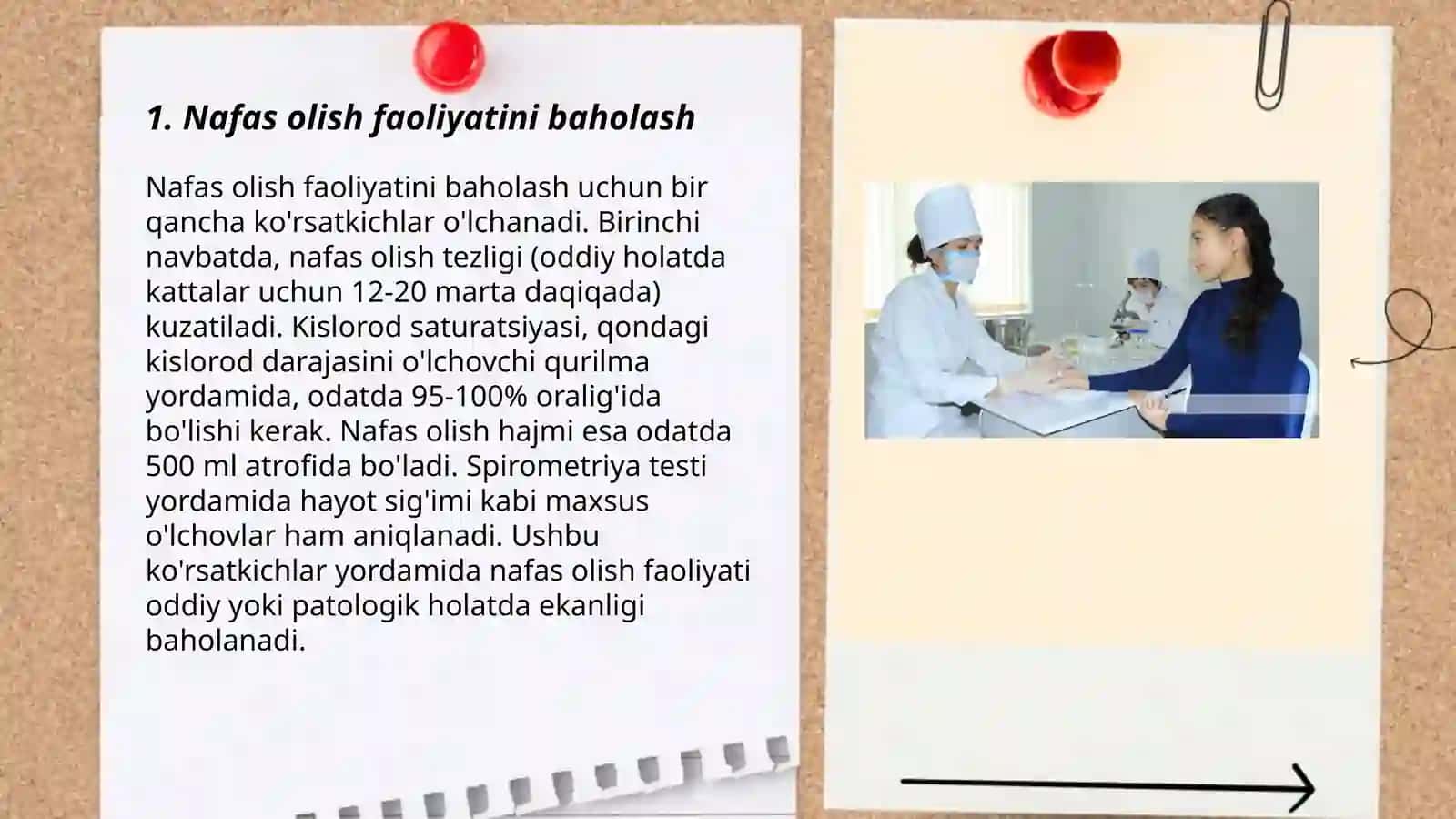 Nafas olish faoliyatini baholash 3