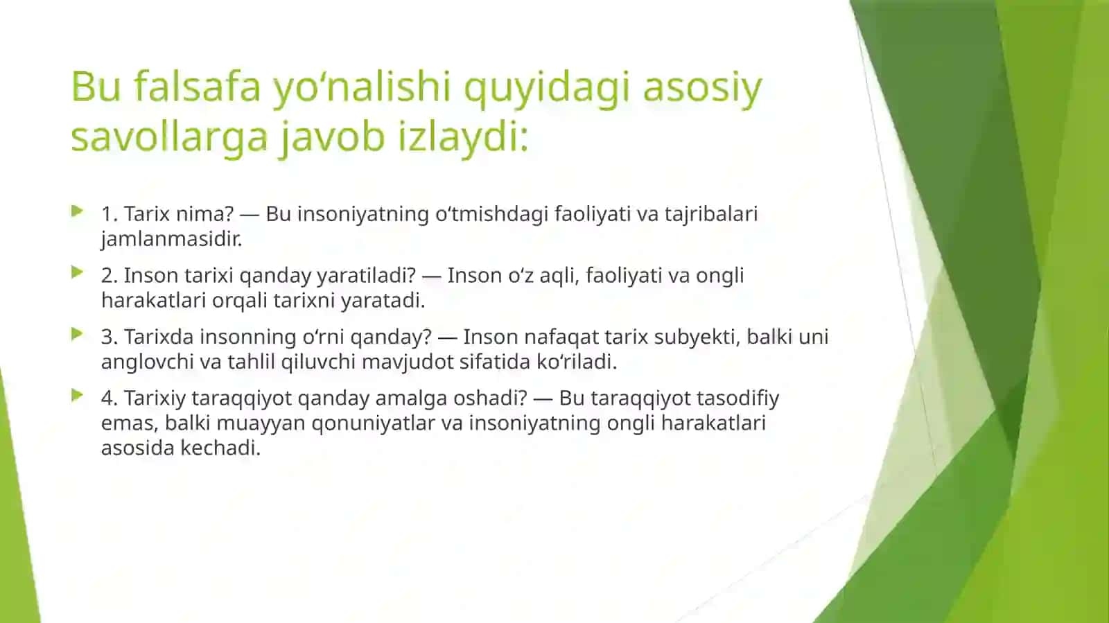 Inson va Tarix Falsafasi 3