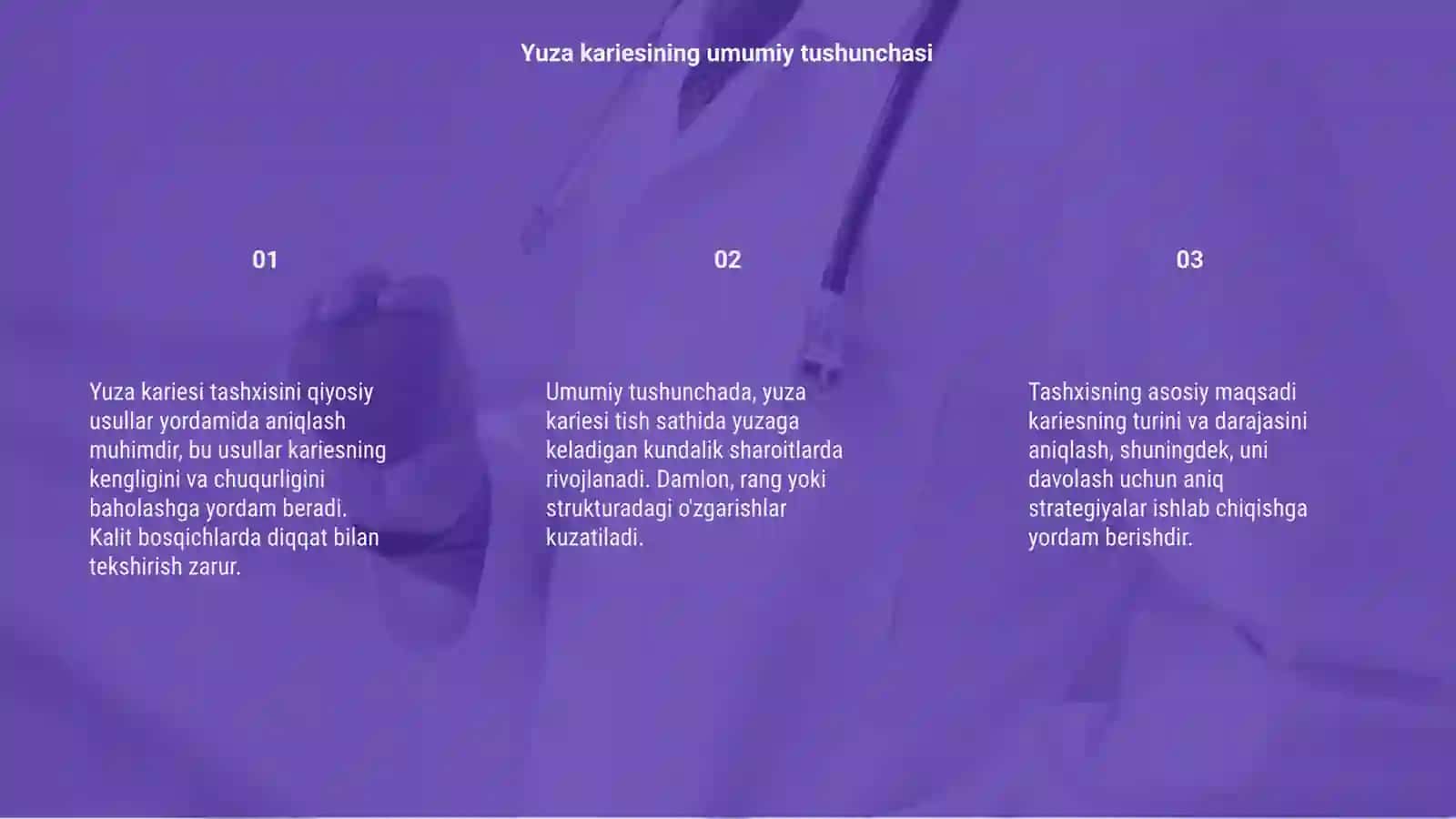 Yuza kariesni qiyosiy tashxislash 3