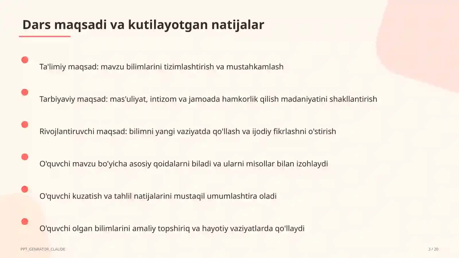 Formativ baholash: o'quvchiga samarali fikr-mulohaza (feedback) berish usullari 3