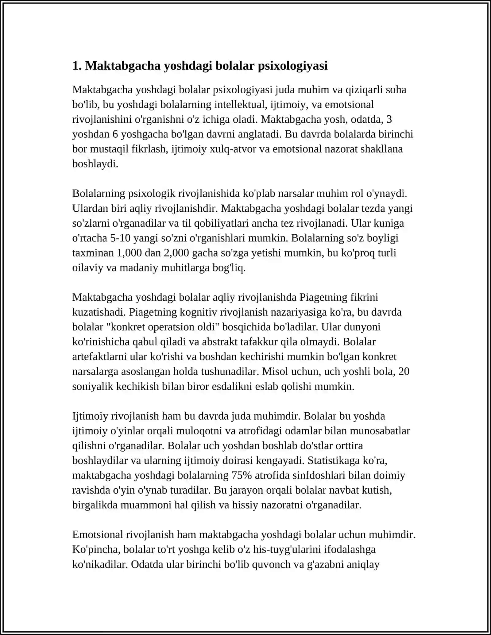 MAKTABGACHA YOSHDAGI BOLALAR PSIXOLOGIYASI 3