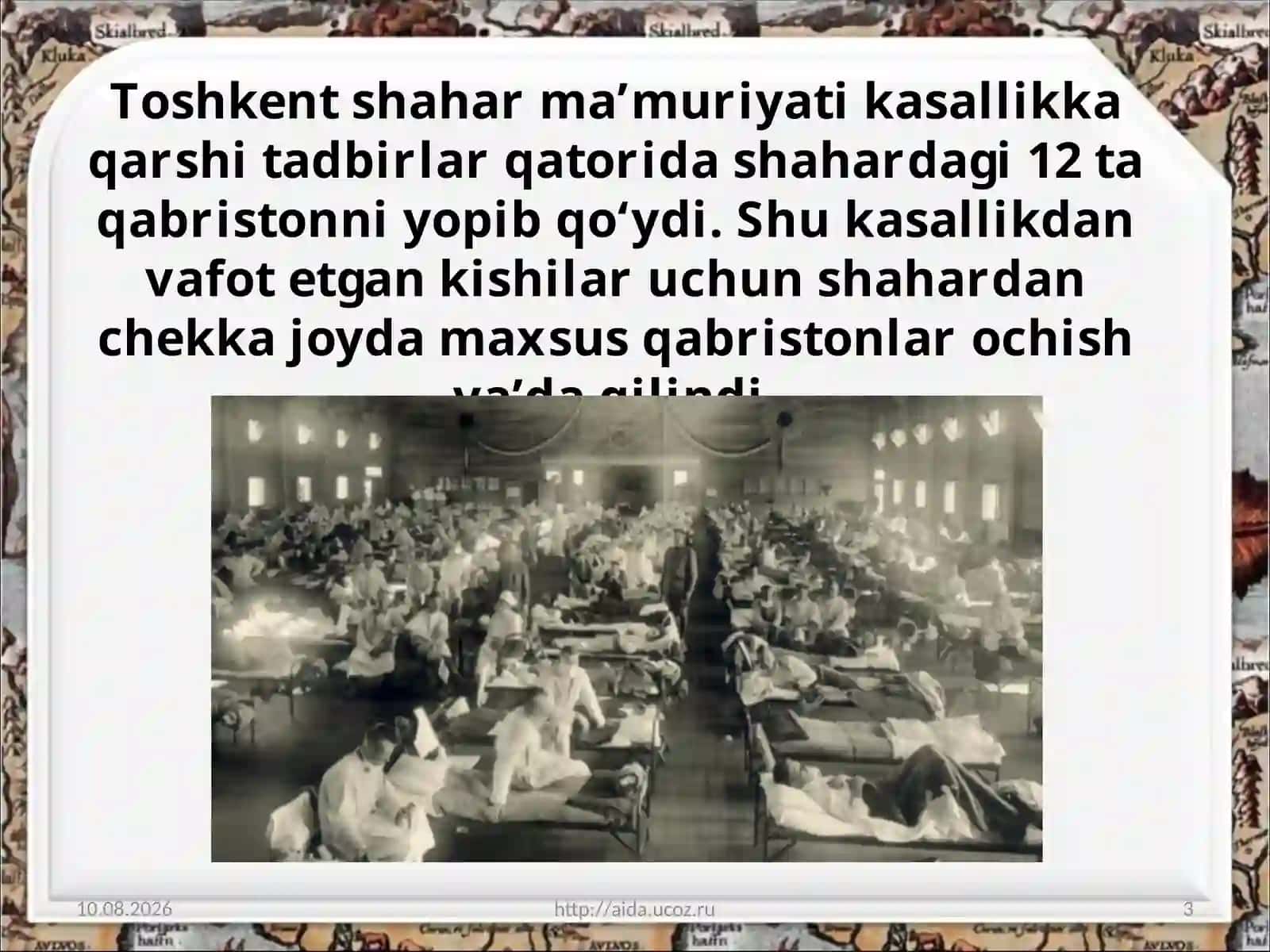 Toshkentda «vabo isyoni» 3