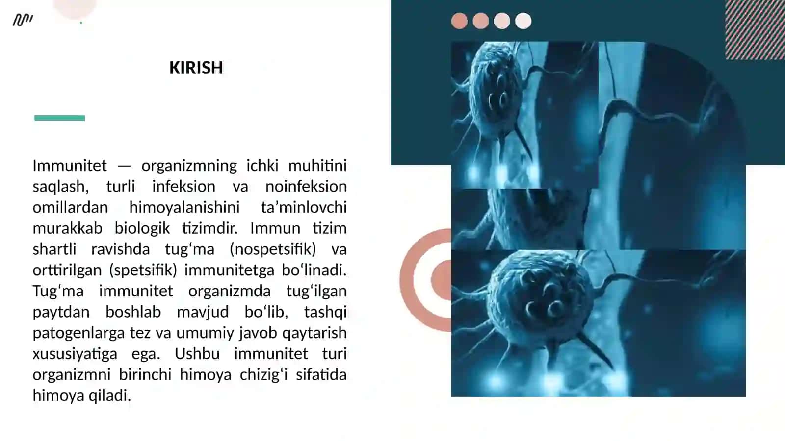 “Tug'ma immunitetni baholash usullari” 3