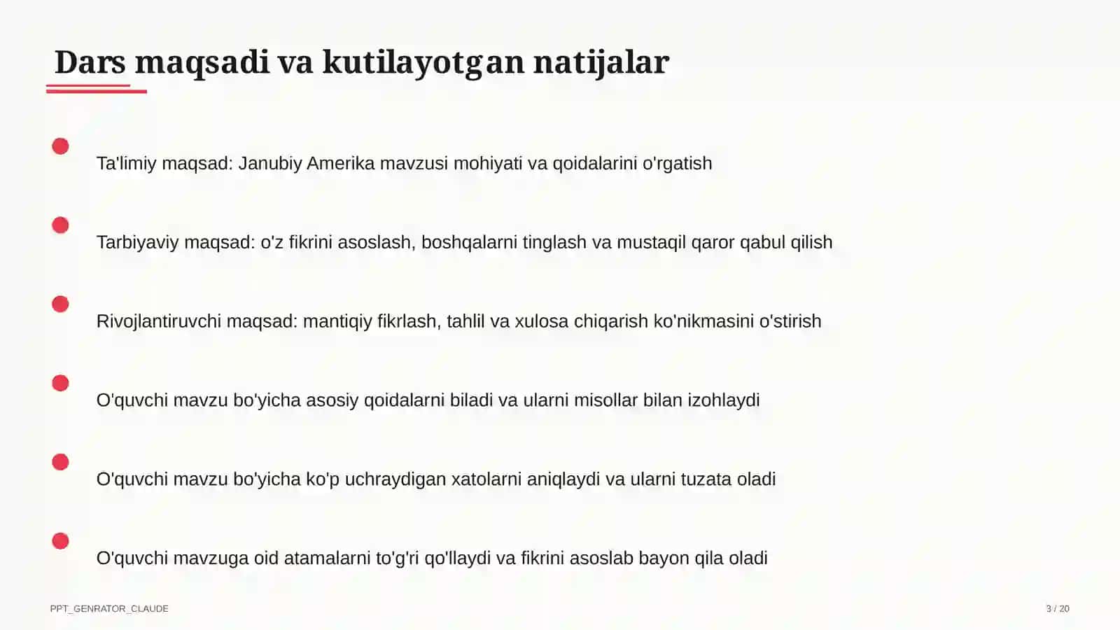 Janubiy Amerika (7-sinf) 3