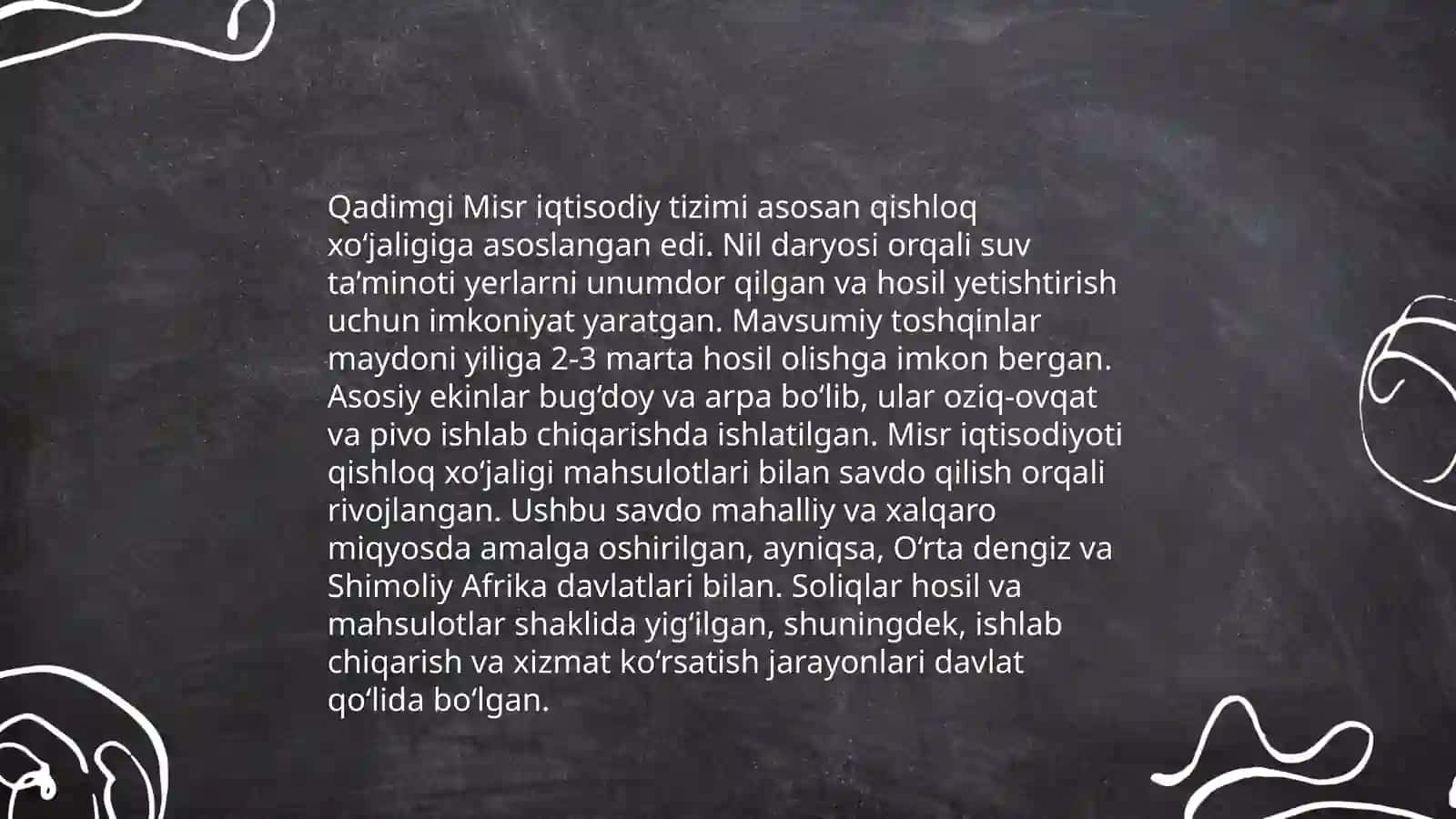 Qadimgi Misr iqtisodiy tizimi 3