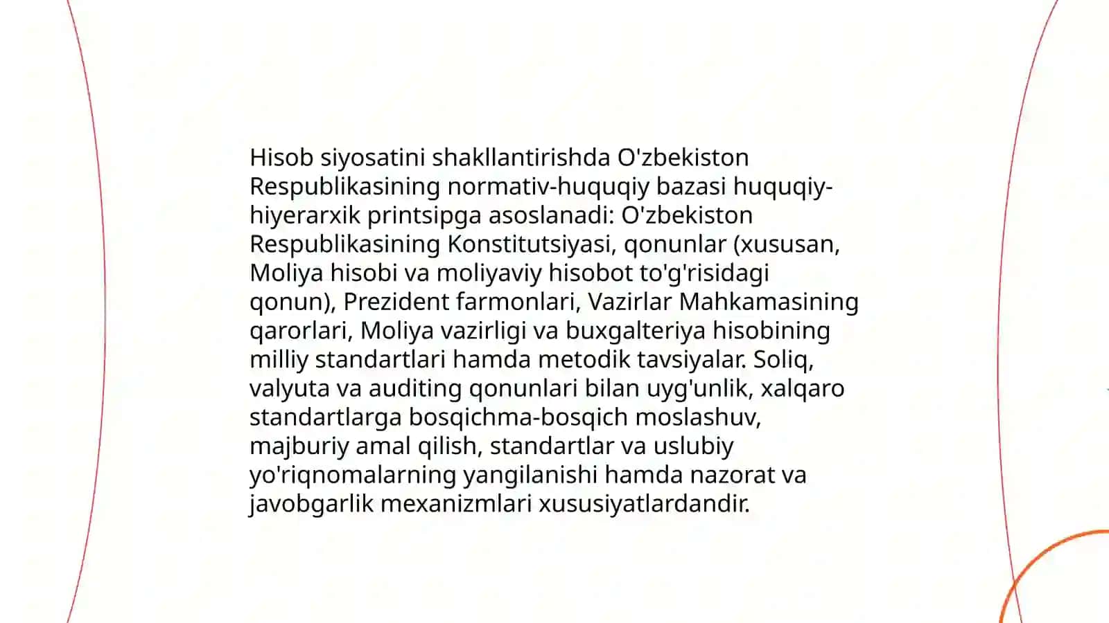 O'zbekiston Respublikasi korxonalarida hisob siyosating o'ziga xos xususiyati 3