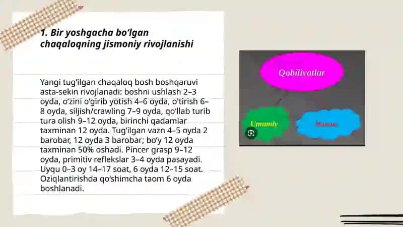 Bolalarni rivojlanishi va unga qoʻyilgan pedagogik talablar 3