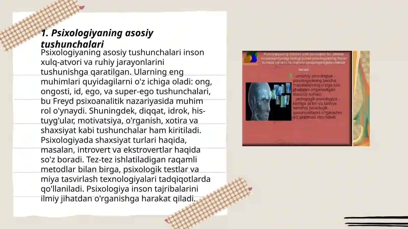 Psixologiya fanining maqsad va vazifalari 3