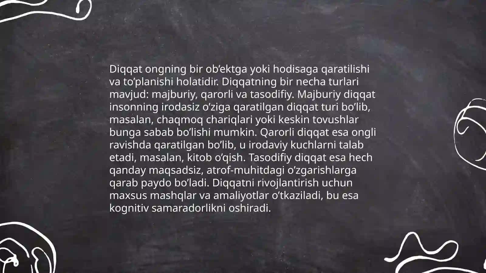 Diqqatning turlari va xususiyatlari 3