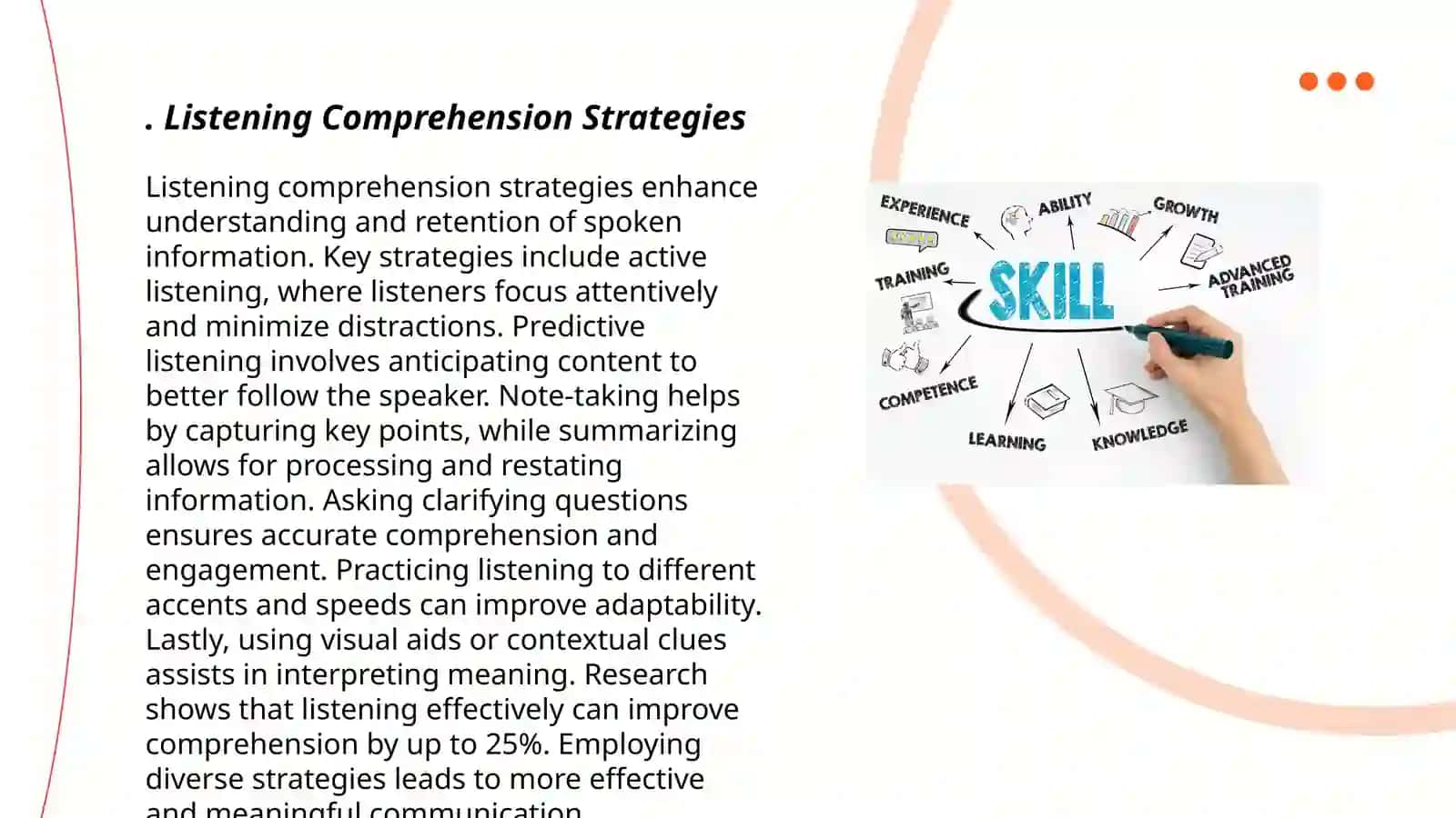 Techniques to develop receptive skills 3