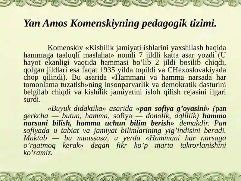 Kishilik jamiyati ishlarini yaxshilash haqida hammaga taaluqli maslahat 3