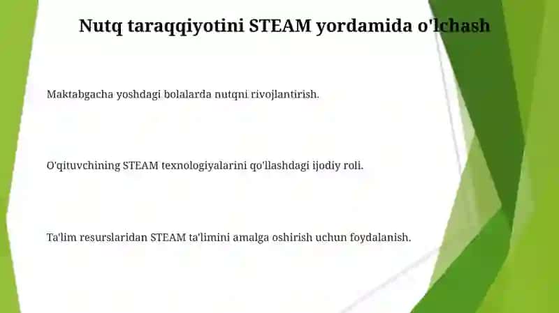 O'qituvchining STEAM Texnologiyalarini Qo'llashdagi Rolini 3