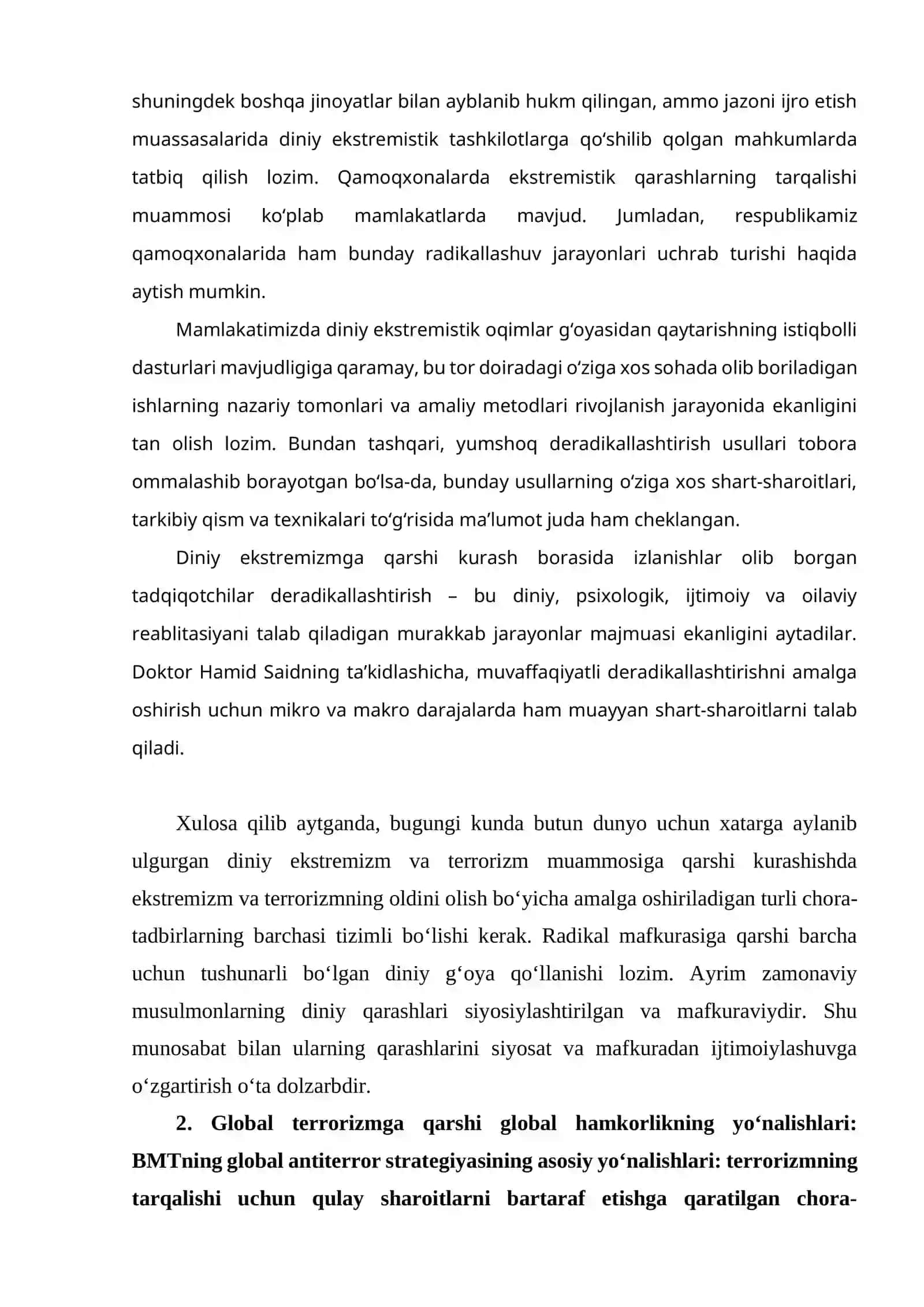 XALQARO DINIY TASHKILOTLAR FAOLIYATINING TARIXI VA ULARNING BARQAROR RIVIJLANISH MAQSADLARIGA ERISHISHDAGI AHAMIYATI 3