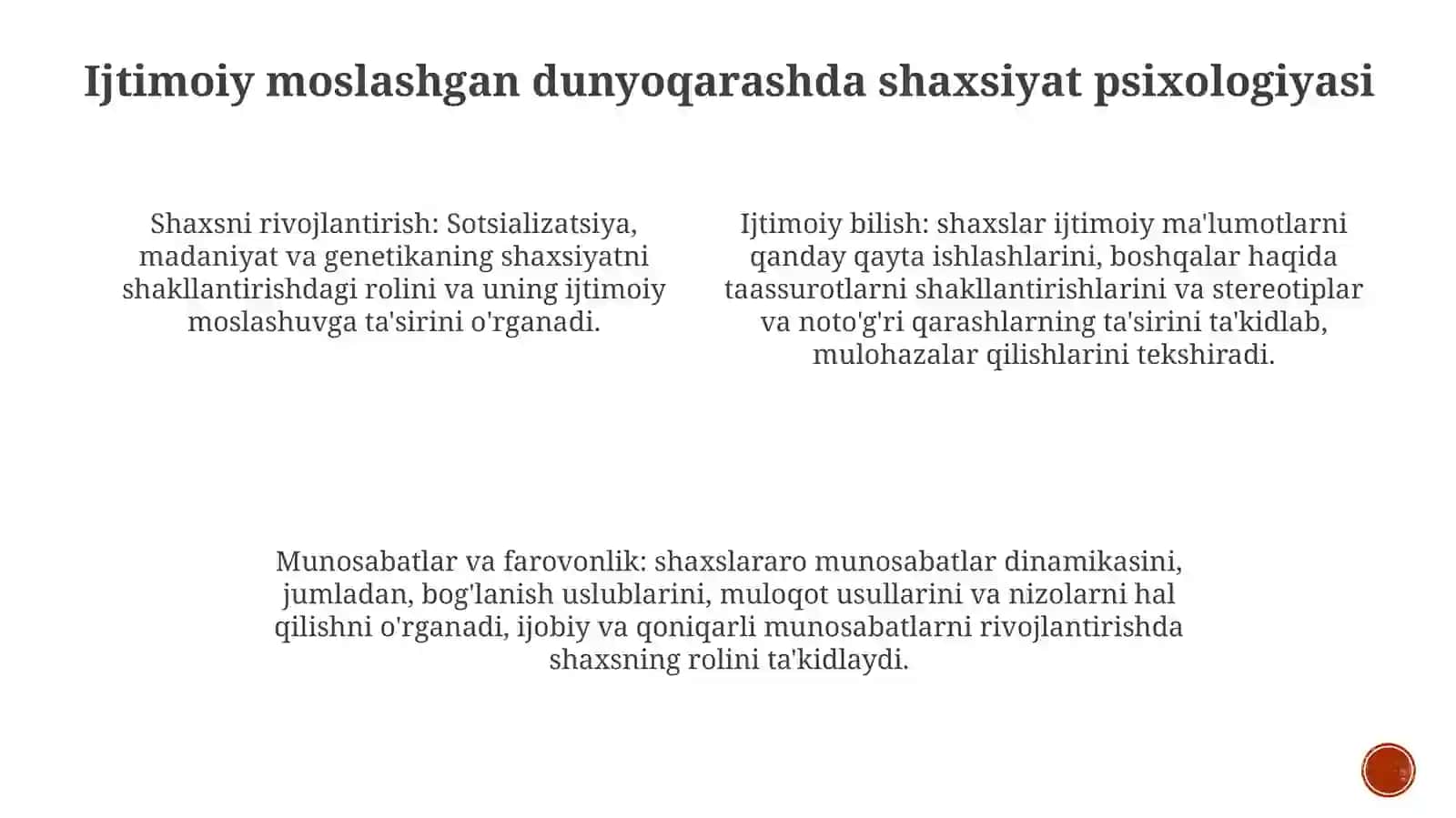 Shaxsiy psixologiya 3