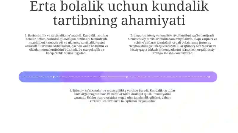 Ilk Yoshdagi Bolalarning Kun Tartibini ToʻGʻRi Tashkil Qilishda Tarbiyachining OʻRni 3