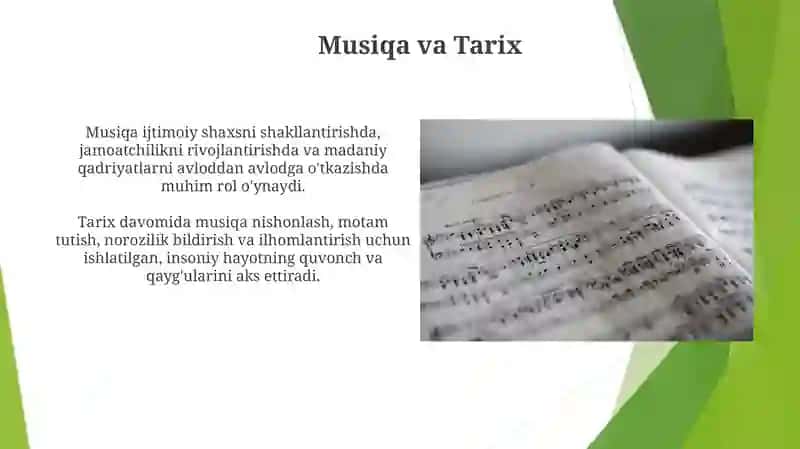 Musiqa va Tarix 3