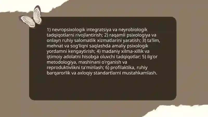 Psixologiya fanining dolzarb vazifalari, predmeti va metodlari 3