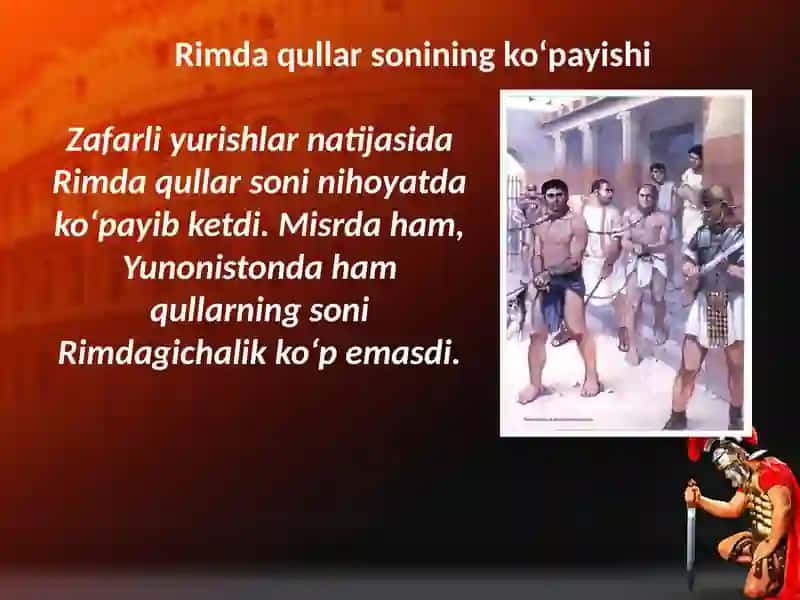 Spartak boshchiligidagi qullar qoʻzgʻaloni 3