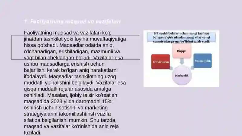 Faoliyat va uning turlari 3