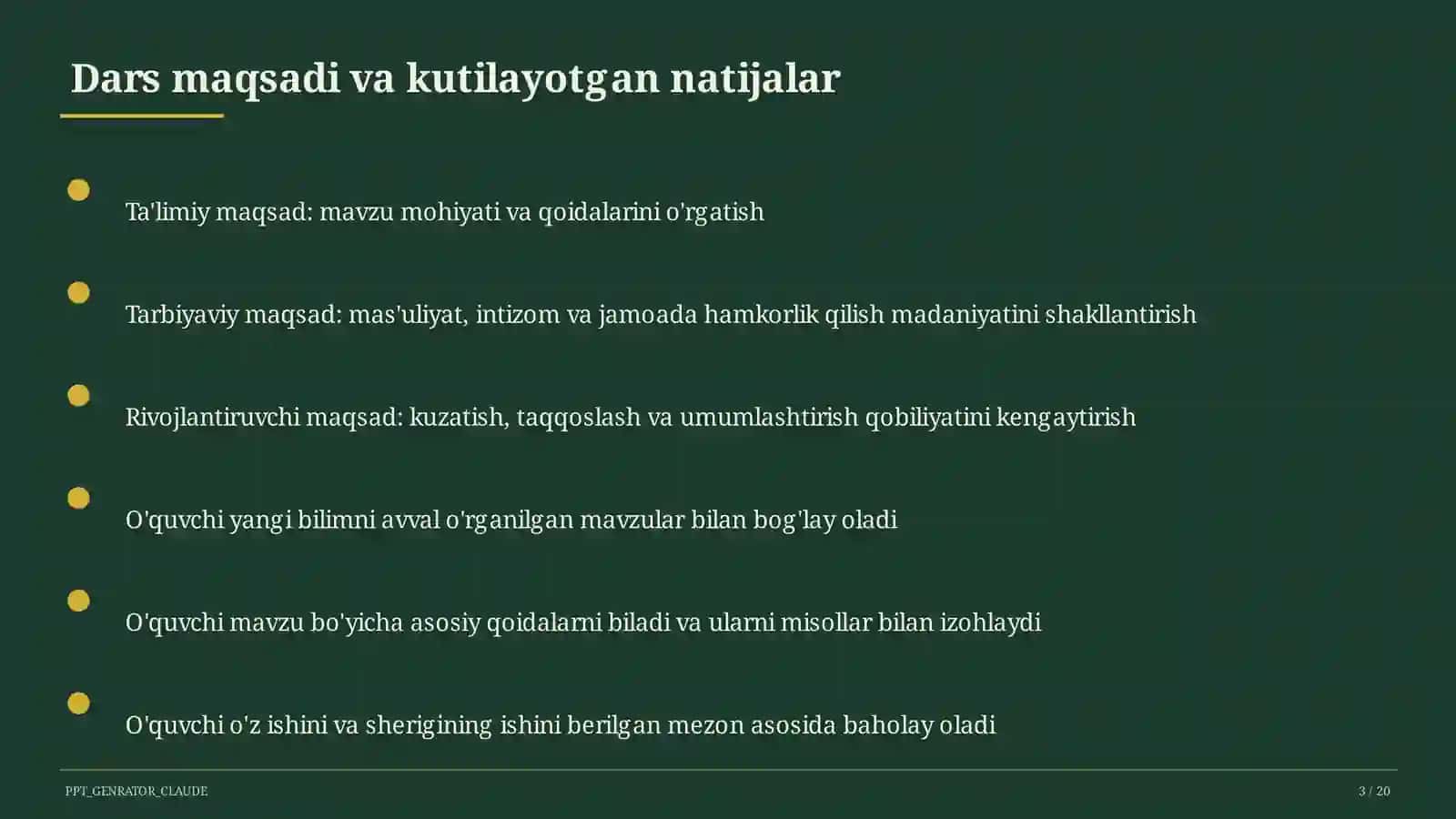 Rus tilida jo'nalish va o'rin-payt kelishigi (5-sinf) 3