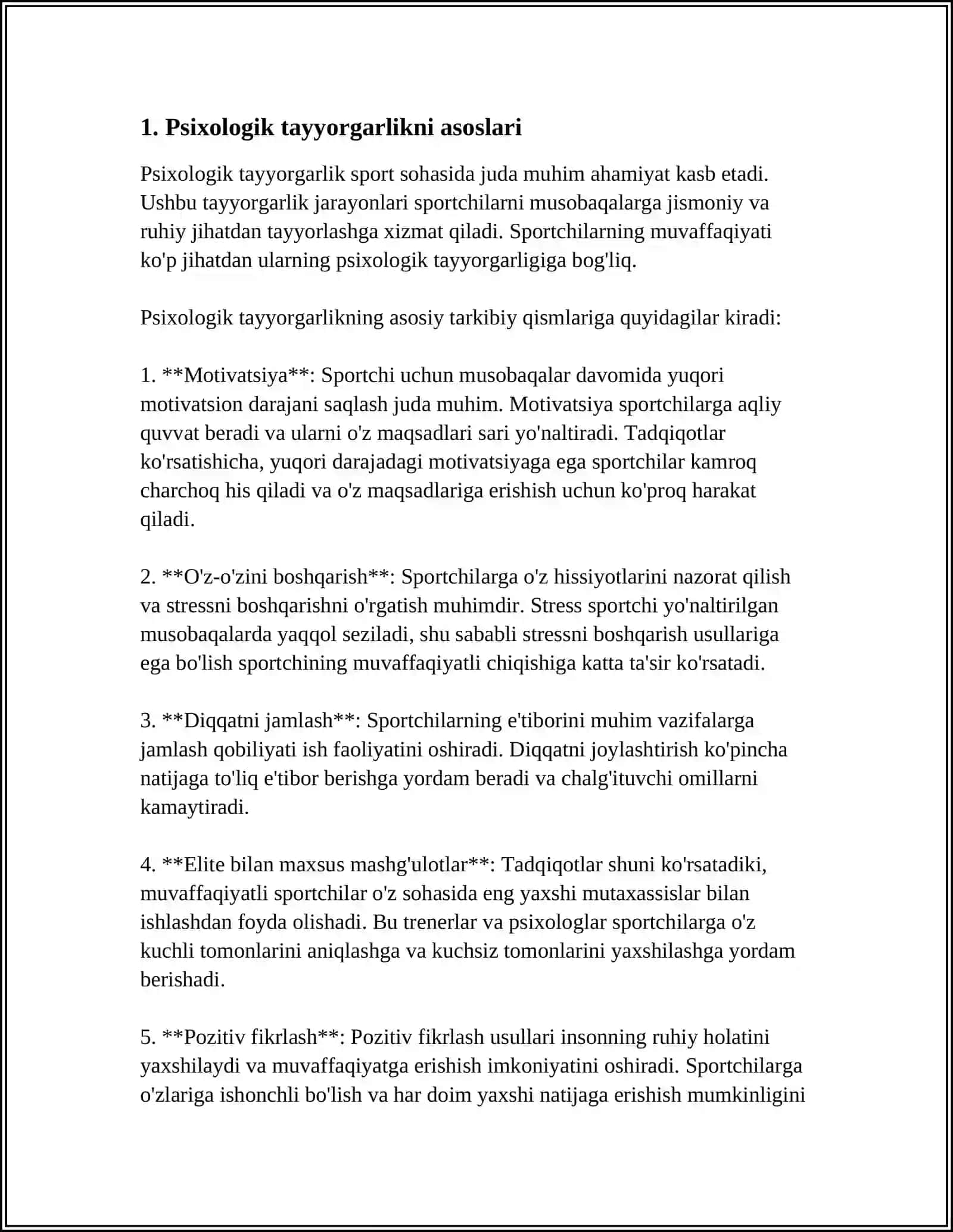 PSIXOLOGIK PSIXOMETRIK JIHATIDAN TAYYORLASH TALABLARI 3