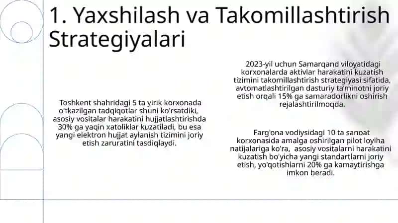 Asosiy Vositalar Harakatini Hujjatlashtirish 3