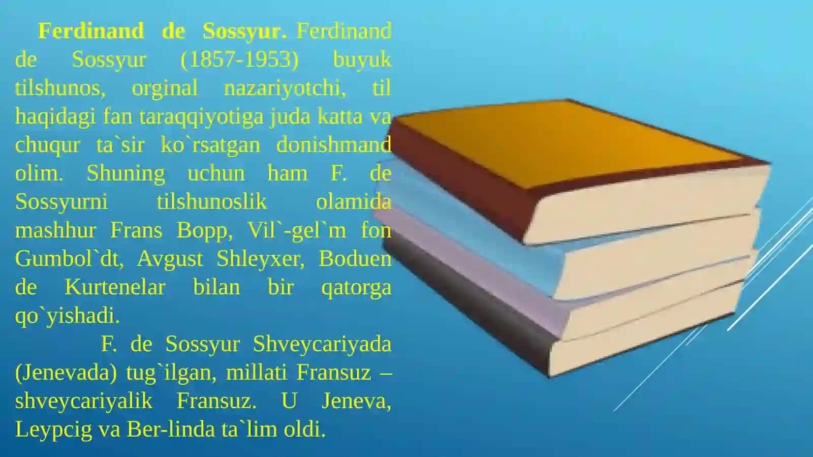 Ferdinand de Sossyur - tilshunos 3