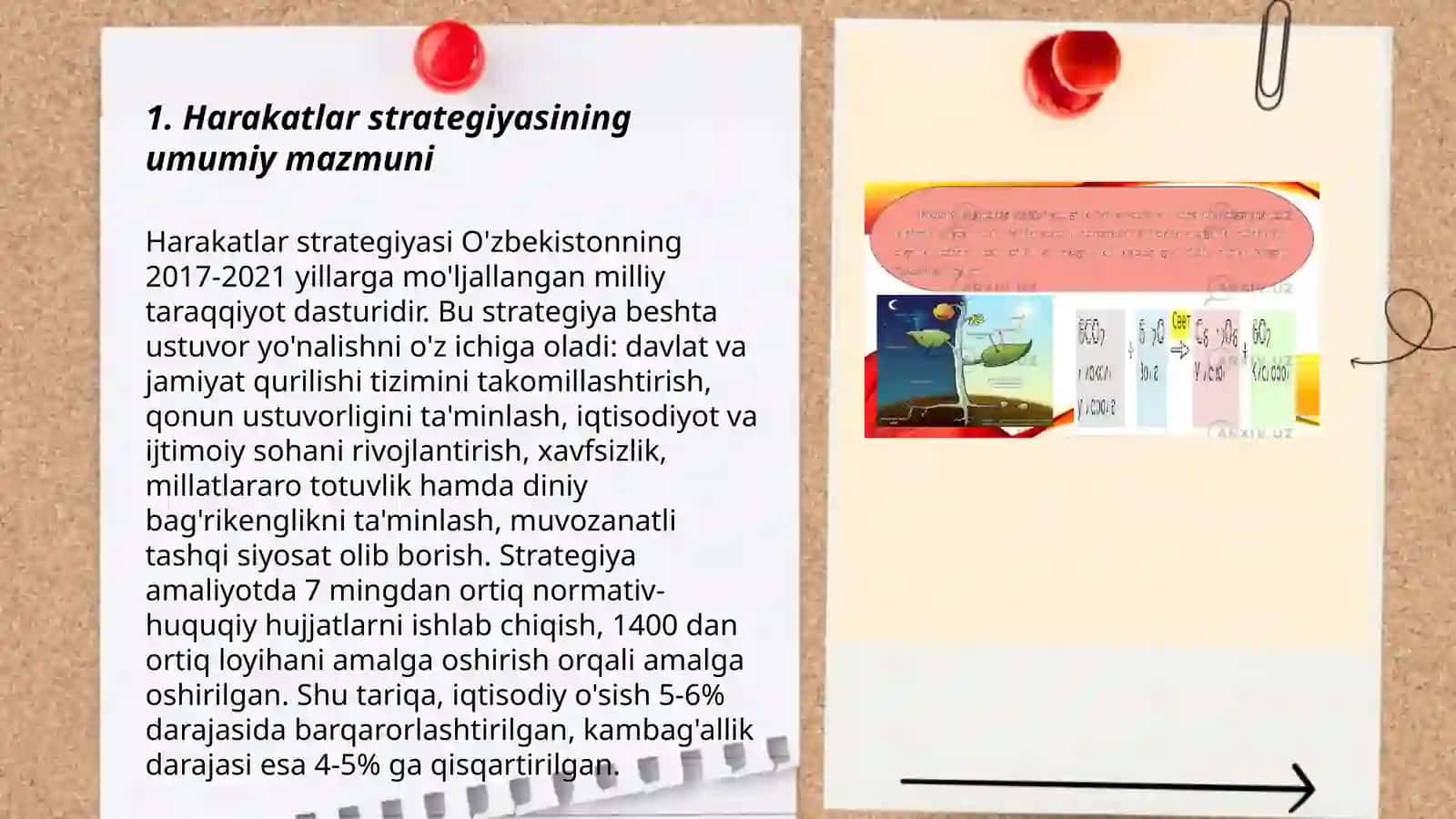 Òzbekistin Respublikasini rivojlantirishda harakatlar strategiyasining tutgan o’rni 3