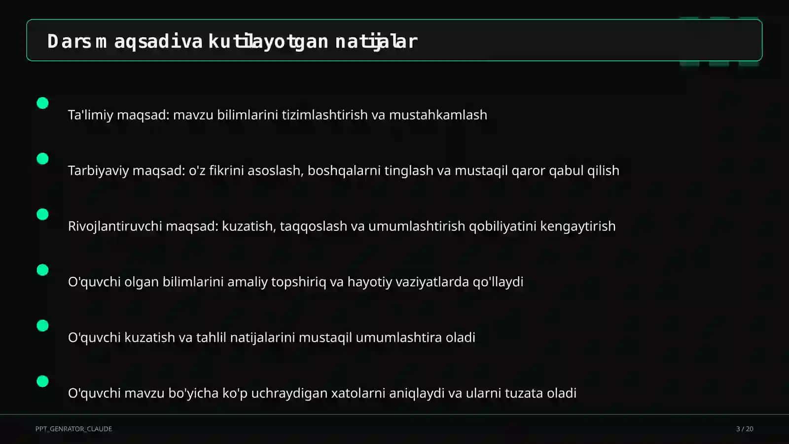 Ildizlar va ratsional ko'rsatkichli daraja (10-sinf) 3