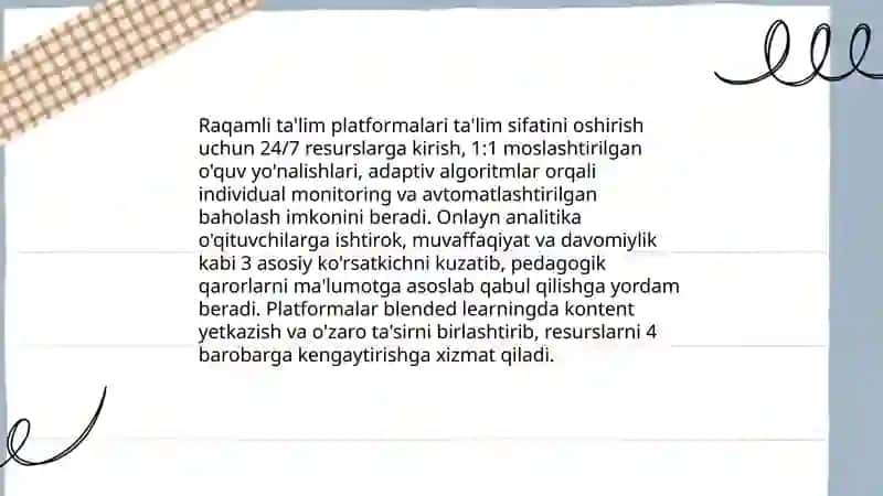 Raqamli ta'lim platformalari 3