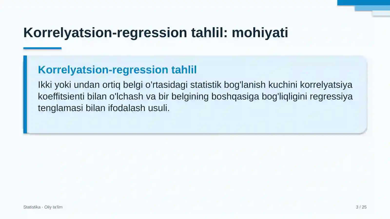 fitnes klublarida korrelyatsion regression tahlil 4005 3