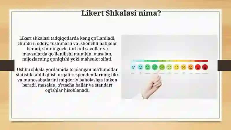 Likert chizig'i 3