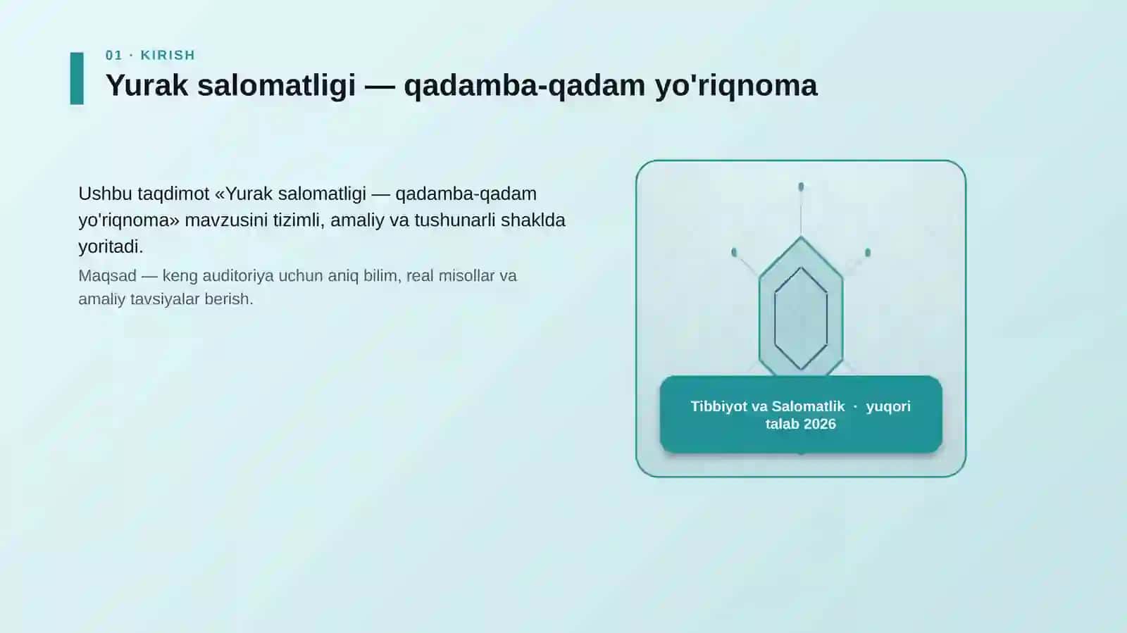 Yurak salomatligi — qadamba-qadam yo'riqnoma 3