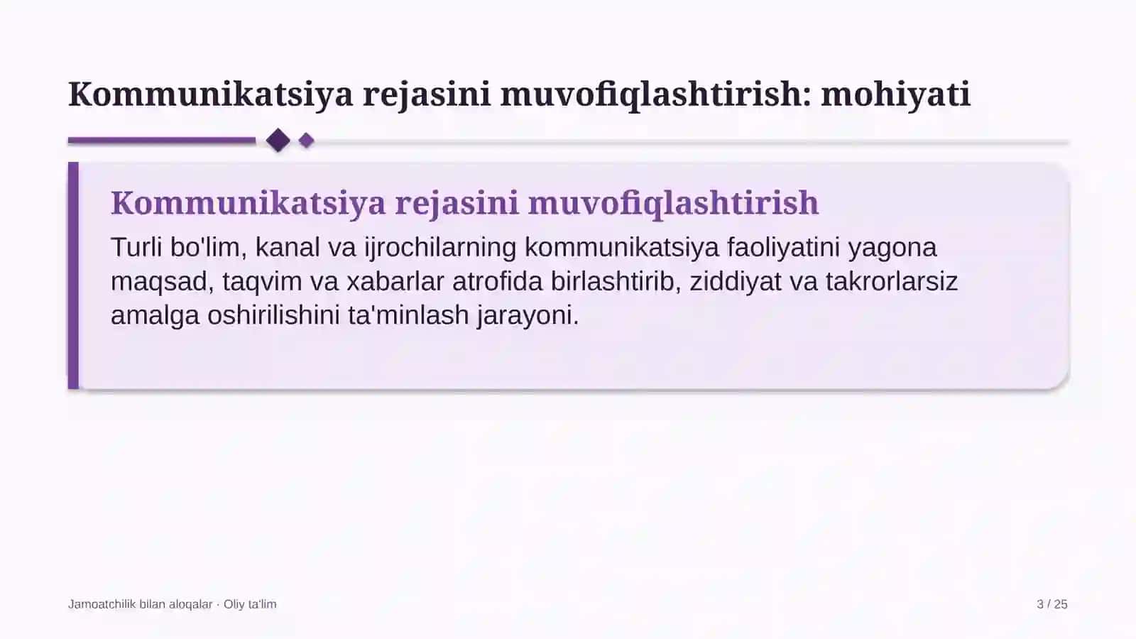 Kardiologiya markazlarida kommunikatsiya rejasini muvofiqlashtirish 3