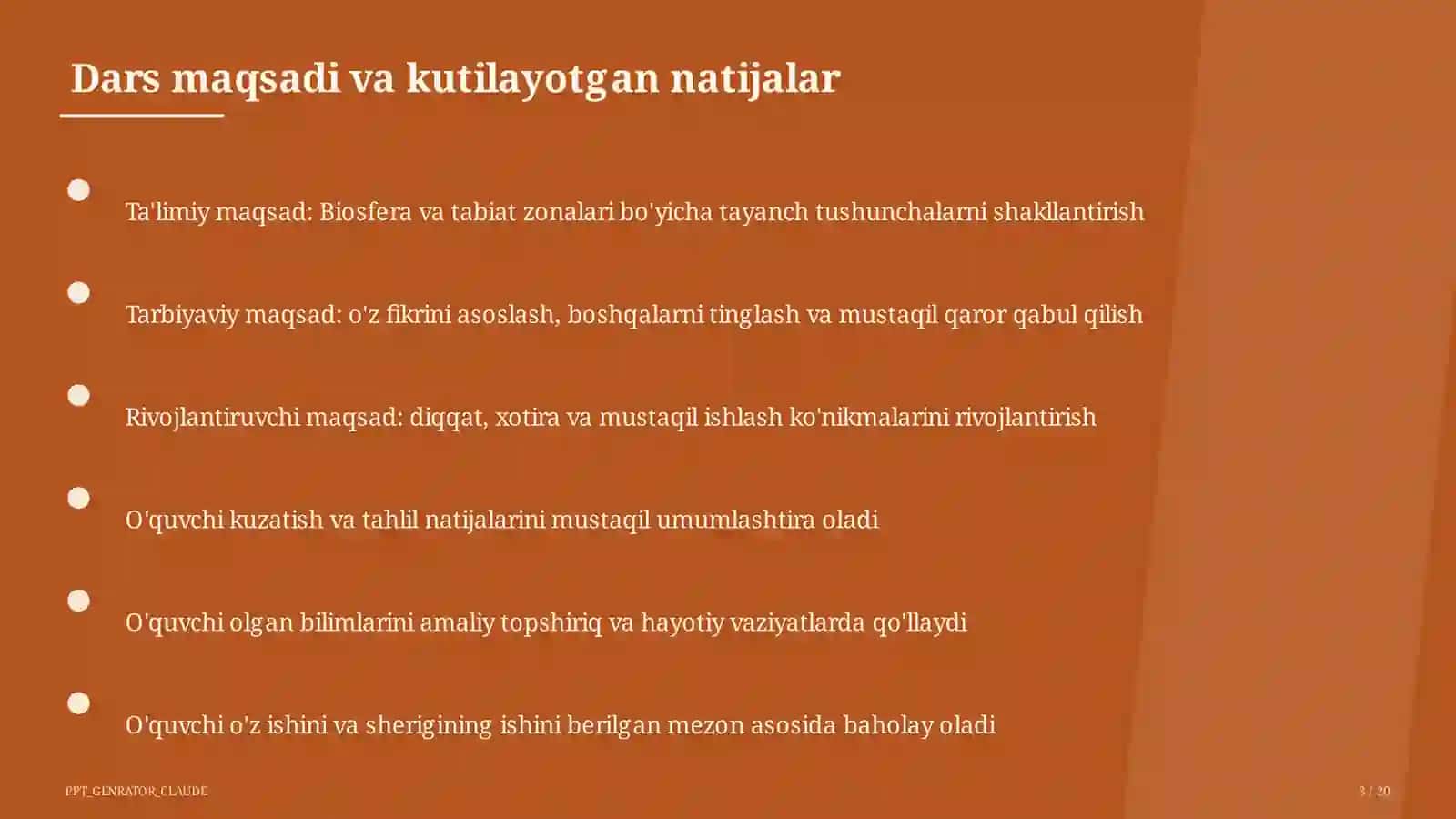 Biosfera va tabiat zonalari (6-sinf) 3
