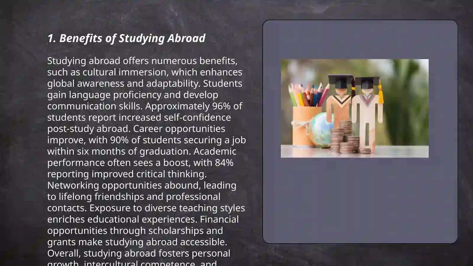 Going abroad to study 3