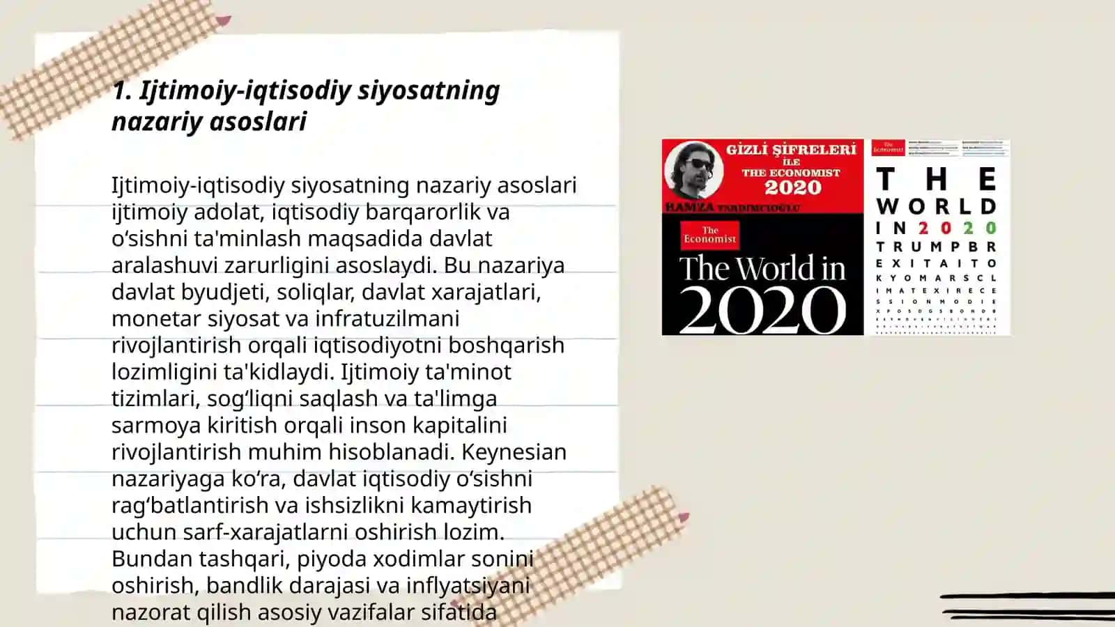 Ijtimoiy-iqtisodiy siyosat va uning maqsadlari 3