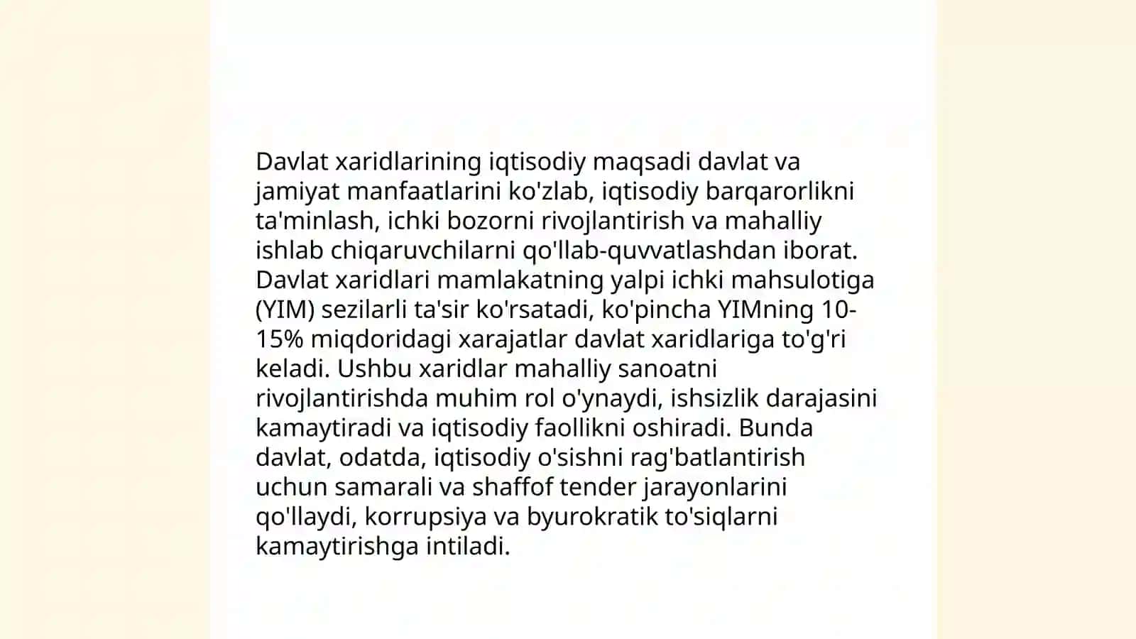 Davlat xaridining maqsadi va vazifalari 3