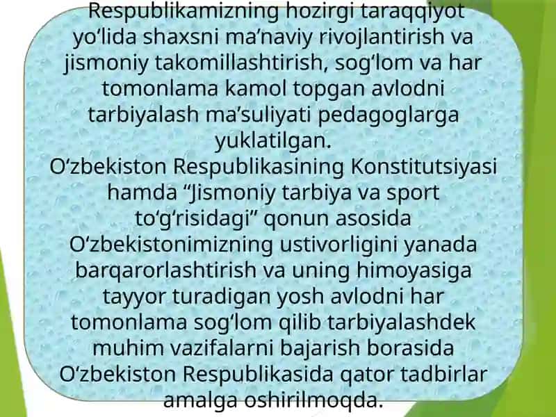 Akademik litsey va professional ta’limda jismoniy tarbiya darslarini tashkil qilish usullari 3