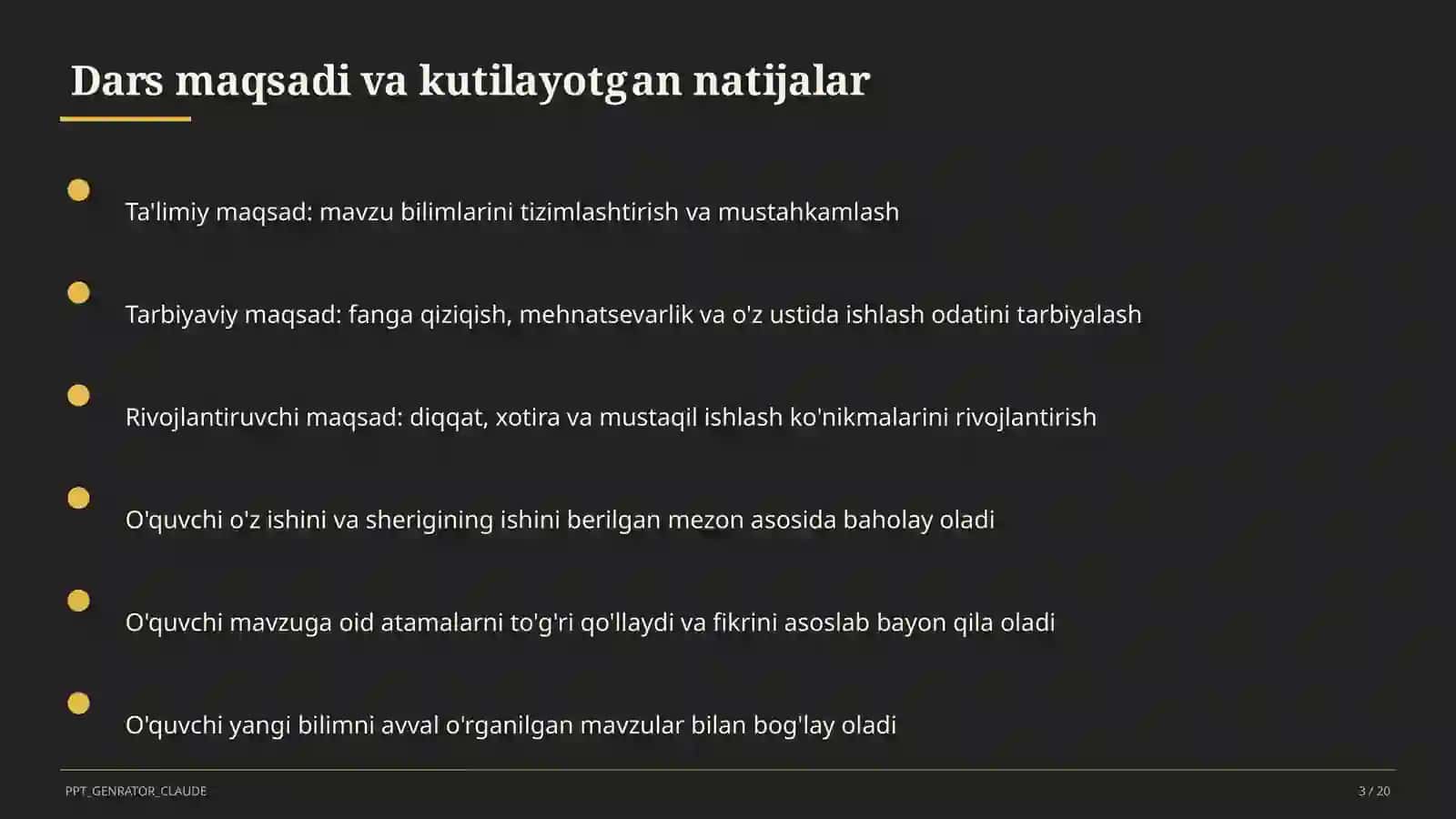 Sinuslar va kosinuslar teoremasi (9-sinf) 3